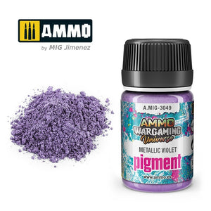 AMMO par Mig Jimenez 3049 Pigment Violet Métallique 35ml