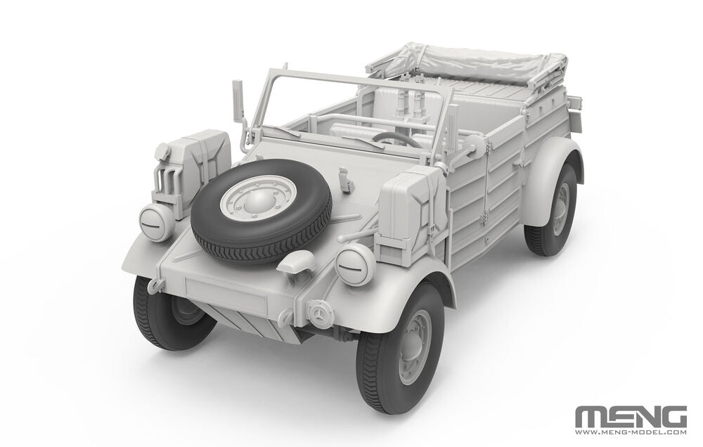 Meng Model VS-015 Type 82 German Pkw.K1 Kubelwagen (North Africa) 1/35 – imagen 2