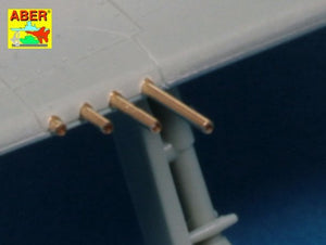 Aber A72 005 Set of 8 turned cal .50 (12,7mm) U.S. Browning M2 barrels for P-47 Thunderbolt 1/72 – Bild 6