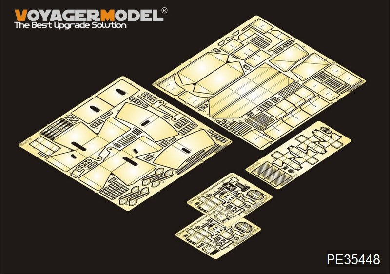 Maquette Voyager PE35448 WWII US LVT-4 Water Buffalo Landing Vehicle Chenillé de base pour AFV CLUB 35205 1/35
