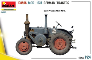 MiniArt 24003 GERMAN TRACTOR D8506 MOD. 1937 1/24 – immagine 2