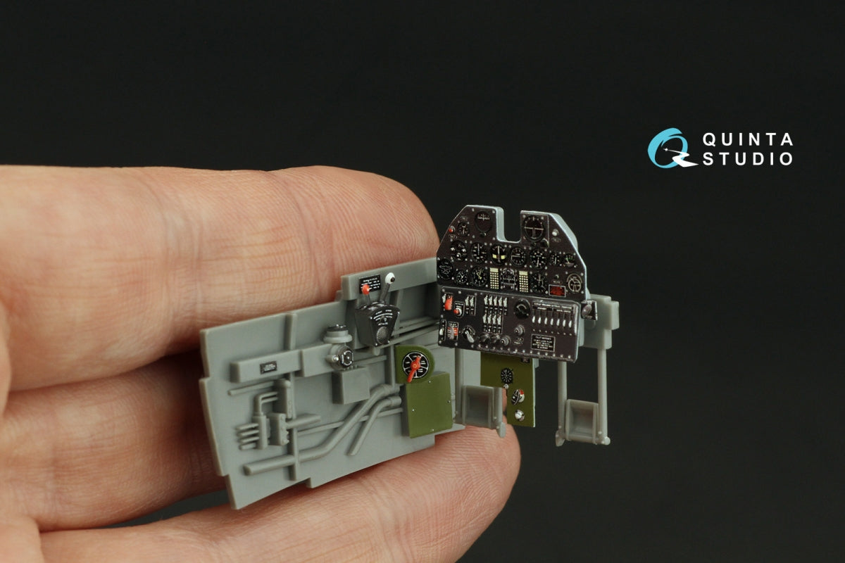 Quinta Studio QD32223 P-40M 3D-Printed coloured Interior on decal paper (Hasegawa) 1/32 – imagen 10