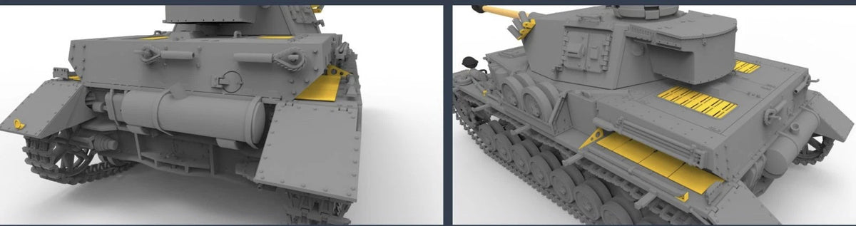 Flyhawk 3027E Pz.Kpfw. IV Ausf. G Medium Tank 1/72 – zdjęcie 3
