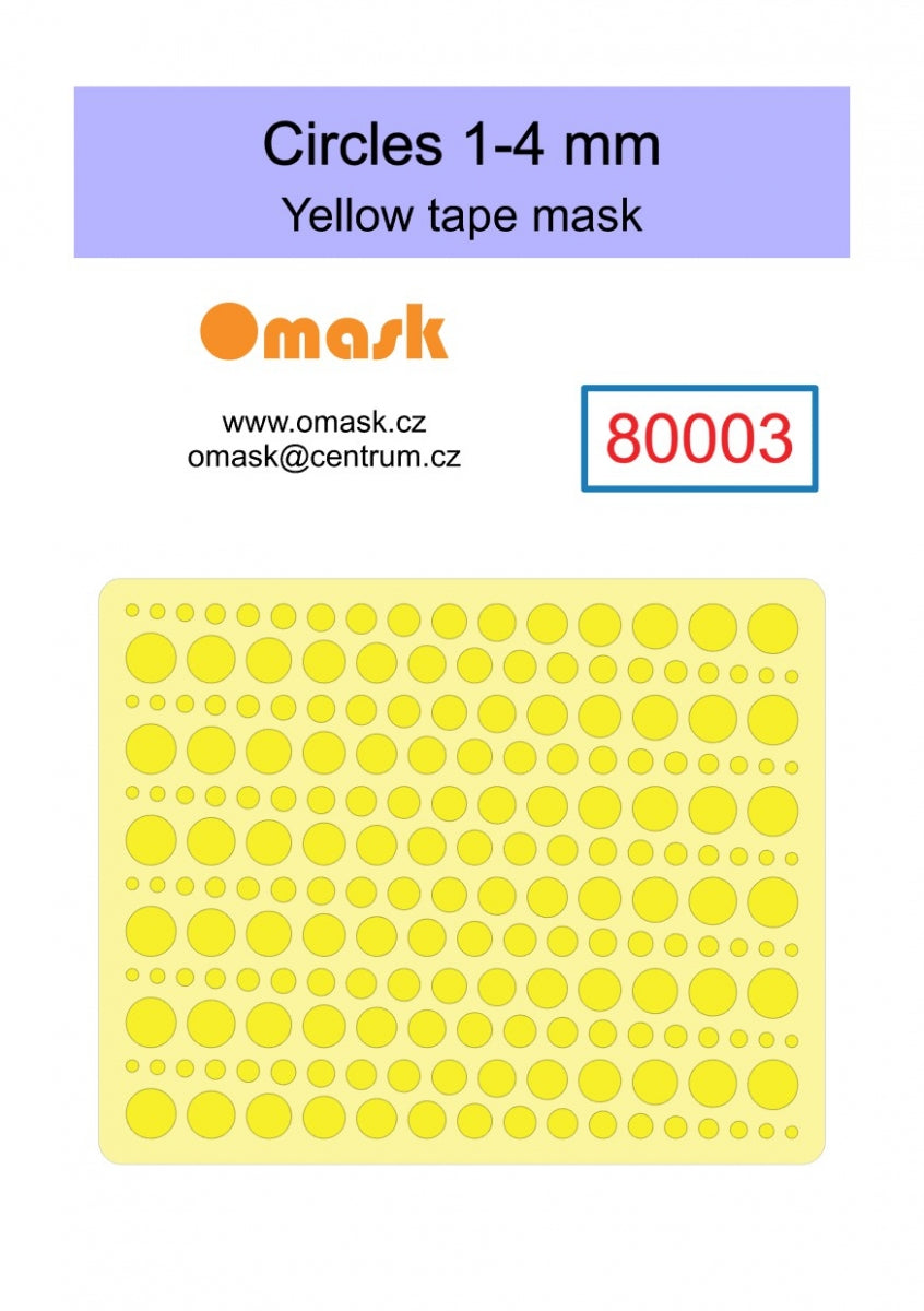 Omask X8002 Universal set 2 - yellow mask (80003, 80004, 80005, 80006, 80009) – Bild 2