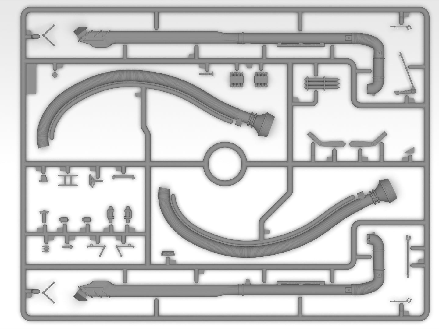 ICM 53060 Sikorsky S-64 E - Firefighting Helicopter 1/48 – image 12