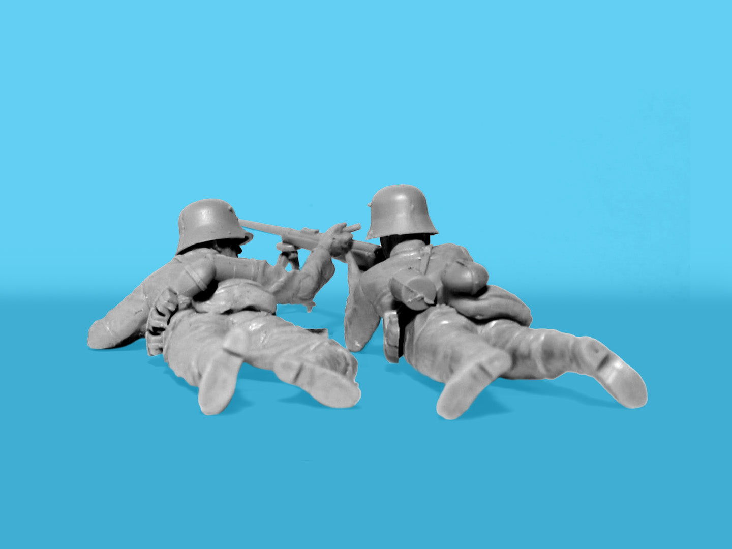 ICM 35724 Tankabwehr 1918 (4 Figures) 1/35 – Bild 8