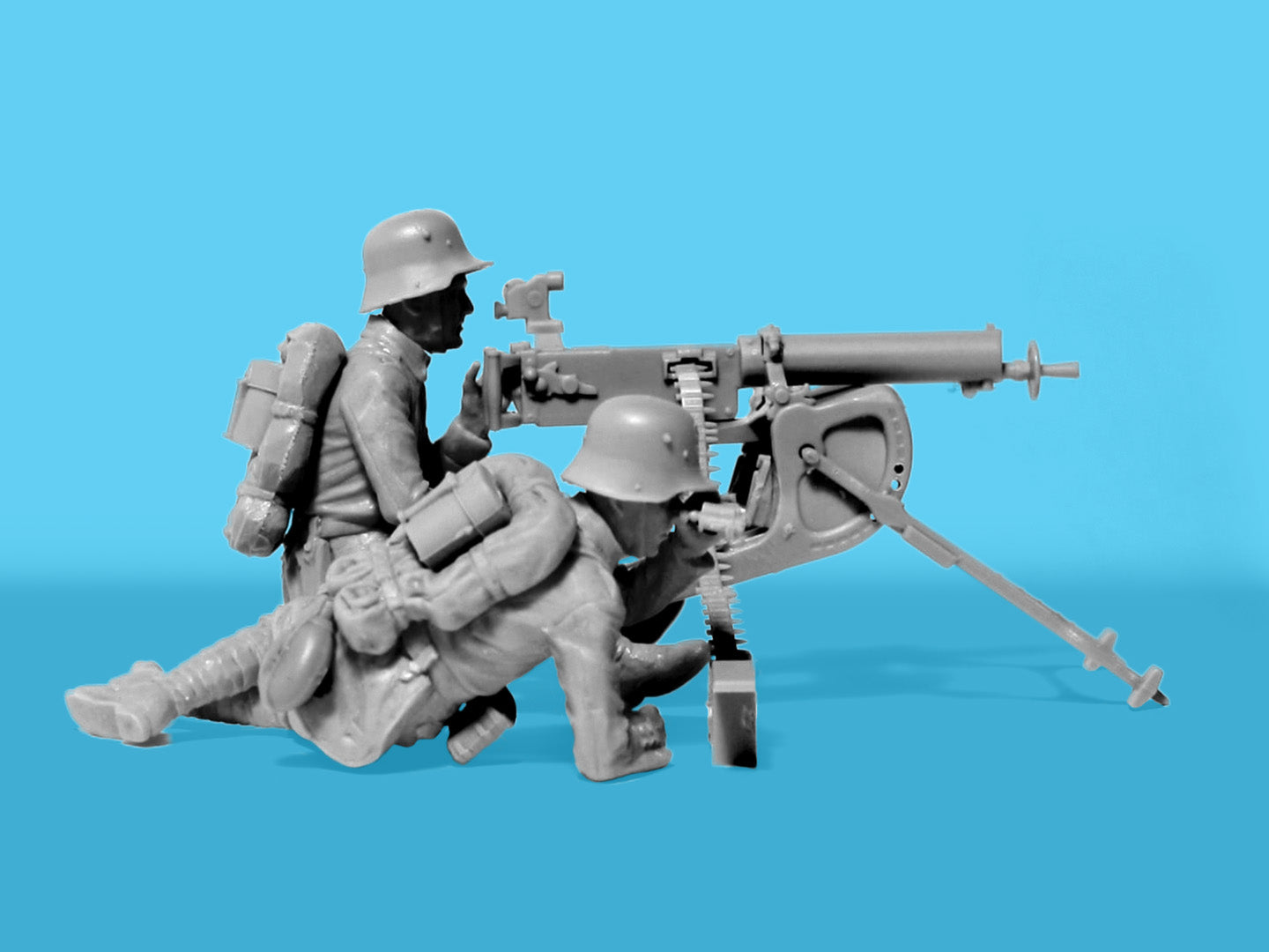 ICM 35724 Tankabwehr 1918 (4 Figures) 1/35 – Bild 3