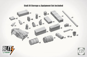 Takom 8017 StuH 42 StuG III Ausf. G Mid Production 2 en 1 1/35 – image 5