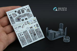 Quinta Studio QDS+32230 Tornado IDS Italian 3D-Printed &amp;amp; coloured Interior on decal paper (Italeri) (Small version) (with 3D-printed resin parts) 1/32 – Bild 2