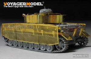 Voyager Model PEA450 WWII German Pz.Kpfw.IV Ausf.J &amp;quot;Thoma shields&amp;quot; wire mesh schürzen (Last Production) (FOR Boder 35008) 1/35 – Bild 5