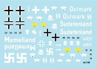 Star Decals 35-C1186 Ordnungs Polizei # 1 1/35 – imagen 3