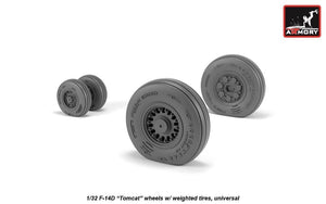 Armory Models AW32310 F-14D Tomcat, roues de type tardif avec pneus lestés, échelle 1/32 – image 3