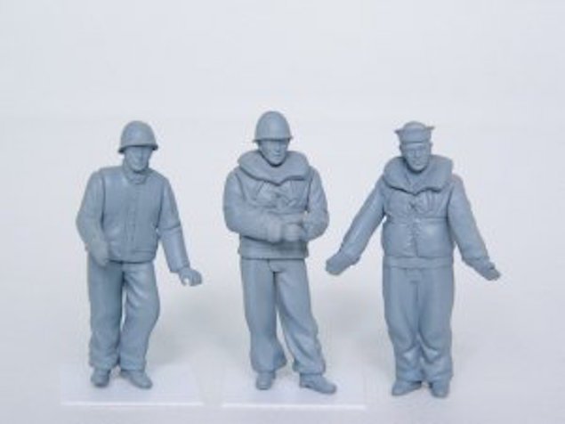Trumpeter 00408 WW2 USN LCM crew 1/35 – immagine 3