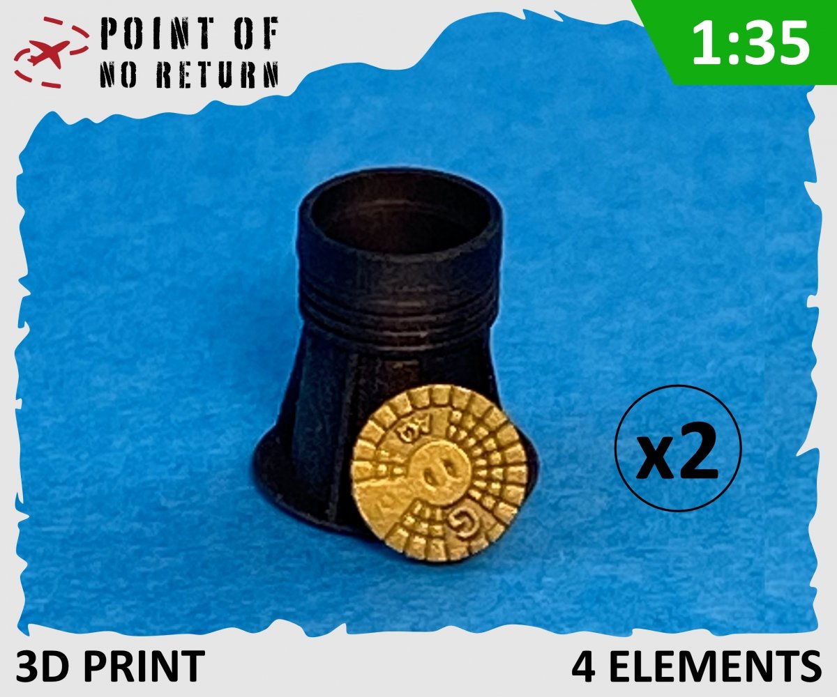 Point de non-retour 3523034 Regard d&amp;#39;inspection pour gaz 1/35