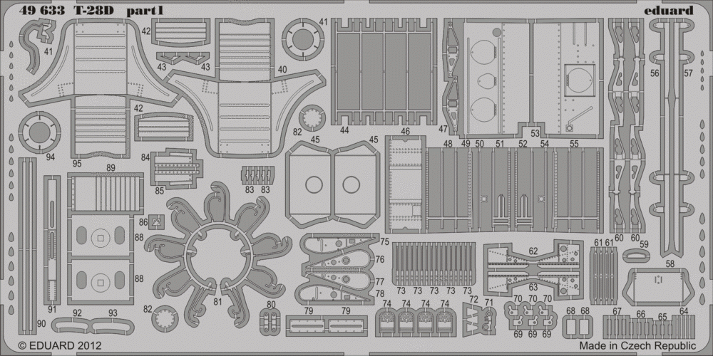 Eduard 49633 T-28D S. A. 1/48 RODEN – immagine 2