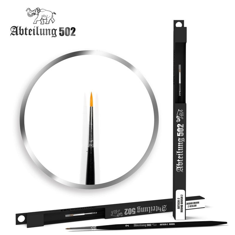 502 Abteilung ABT830-2 Round Brush 2