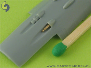 Master AM-72-013 Fw 190 A6 armament set (MG 17, MG 151 barrel tips) &amp;amp; Pitot Tube – immagine 3