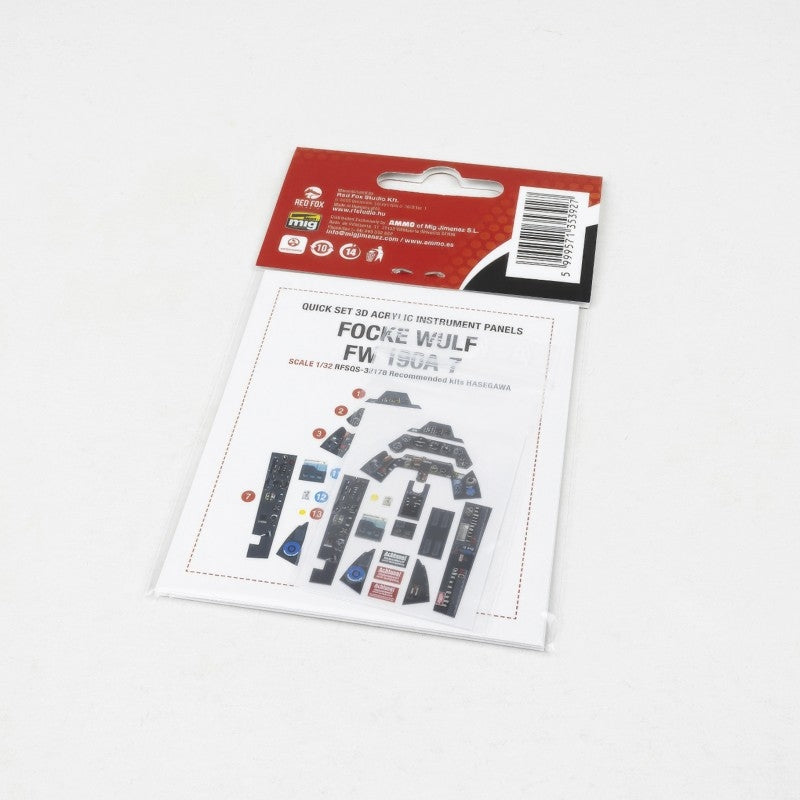 Red Fox Studio QS-32178 Fw 190A-7 for Hasegawa kit 1/32