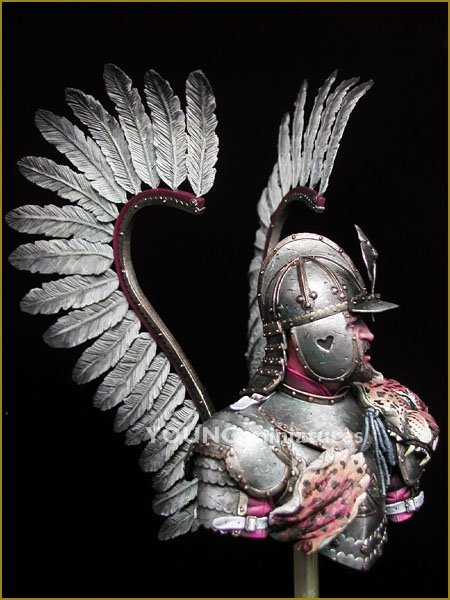 Young Miniatures YH1831 Polish Winged Hussar 17th Centry 1/10 – zdjęcie 6