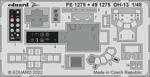 Eduard FE1275 OH-13 ITALERI 1/48