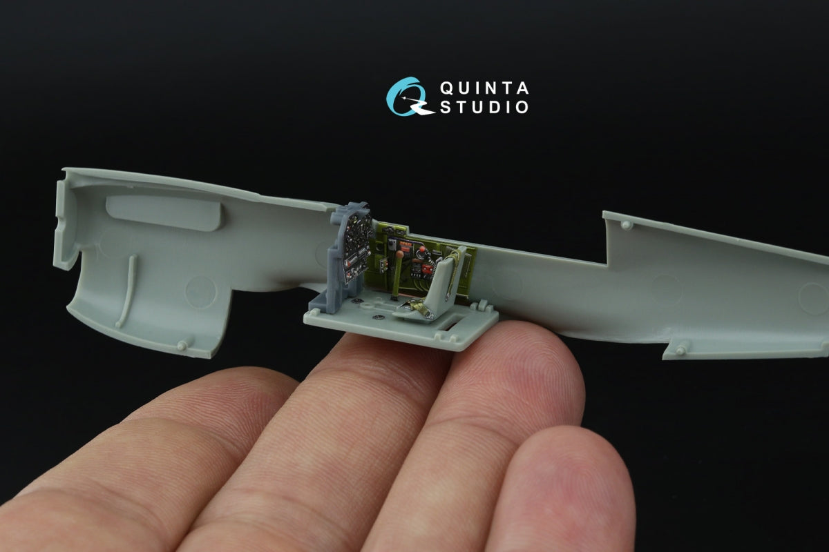 Quinta Studio QD+72214 P-40N Warhawk 3D-Printed &amp;amp; colored Interior on decal paper (Academy) (with 3D-printed resin parts) 1/72 – image 9