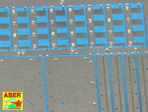 Aber 16051 Rear fenders for Tiger I, Ausf.E – (Late version) 1/16 – image 3