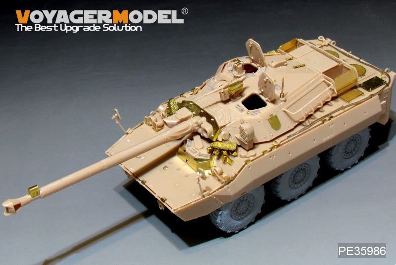Voyager Model PE35986 Modern French AMX-10RCR Tank Destroyer Basic For TigerModel 4602 1/35 – immagine 8
