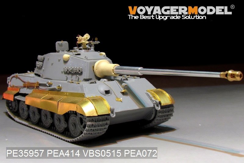 Voyager Model PE35957 WWII German King Tiger (Hensehel Turret) For HOBBYBOSS 84533 1/35 – Bild 3