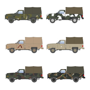 AK Interactive AK35031 M1008 TROOP CARRIER WITH TARP 1/35 – immagine 12