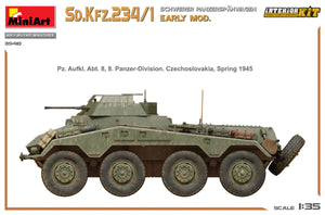 MiniArt 35410 Sd.Kfz.234/1 Schwerer Panzerspahwagen. EARLY MOD. INTERIOR KIT 1/35 – imagen 16