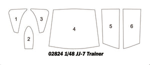 Trumpeter 02824 JJ-7 Trainer 1/48 – immagine 6