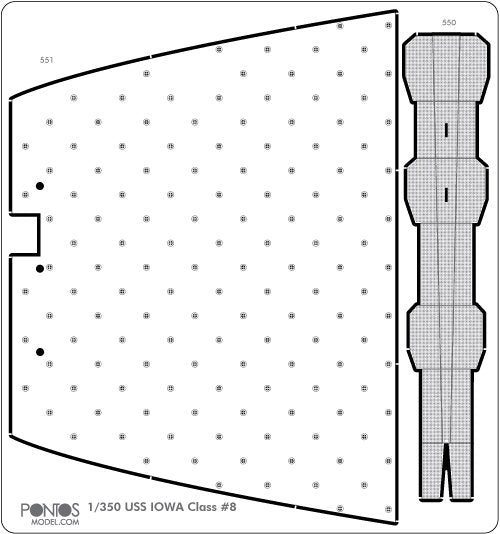 Pontos 35009F1 USS BB-63 Missouri 1991 Detail Up Set 1/350 – Bild 11