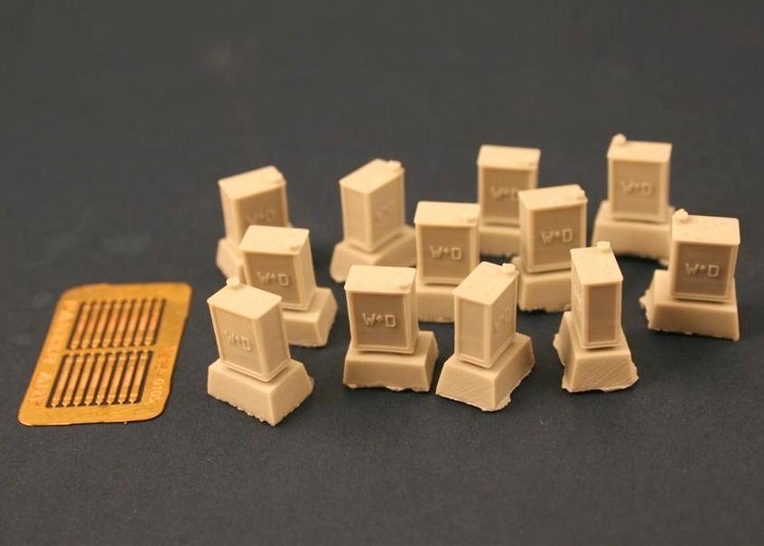 Panzer Art RE35-109 Bidons britanniques « POW » de 2 gallons, échelle 1/35 – image 2