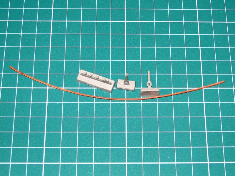 Eureka XXL ER-3543 Towing cable for Leclerc MTB 1/35 – zdjęcie 4