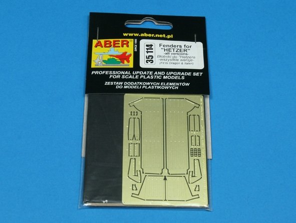 Aber 35114 Błotniki do Sd.Kfz. 138/2 Hetzer do wszystkich wersji (DRA) 1/35 – immagine 3