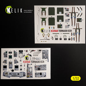 KELIK K32068 TORNADO ECR - interior 30 decals for Revell kit 1/32 – immagine 2