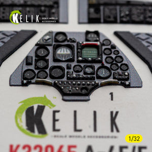 KELIK K32065 A-4E/F SKYHAWK - interior 3D decals for Hasegawa kit 1/32 – zdjęcie 3