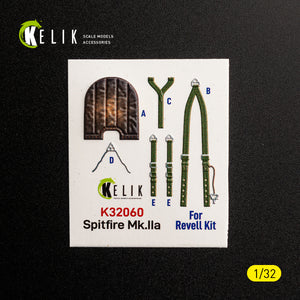 KELIK K32060 Spitfire Mk.11a - interior 30 decals for Revell kit 1/32 – zdjęcie 4