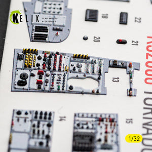 KELIK K32068 TORNADO ECR - interior 30 decals for Revell kit 1/32 – immagine 6