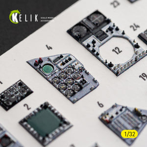KELIK K32068 TORNADO ECR - interior 30 decals for Revell kit 1/32 – immagine 8