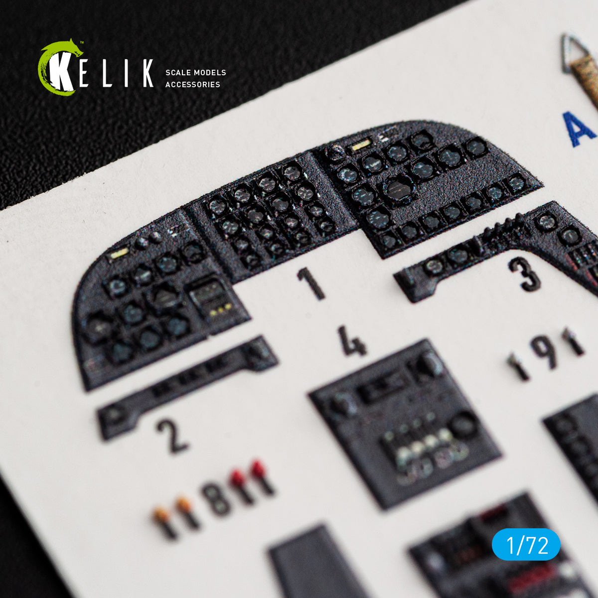KELIK K72240 FW-200 C-5/C-8 - interior 30 decals for Revell kit 1/72 – Bild 3