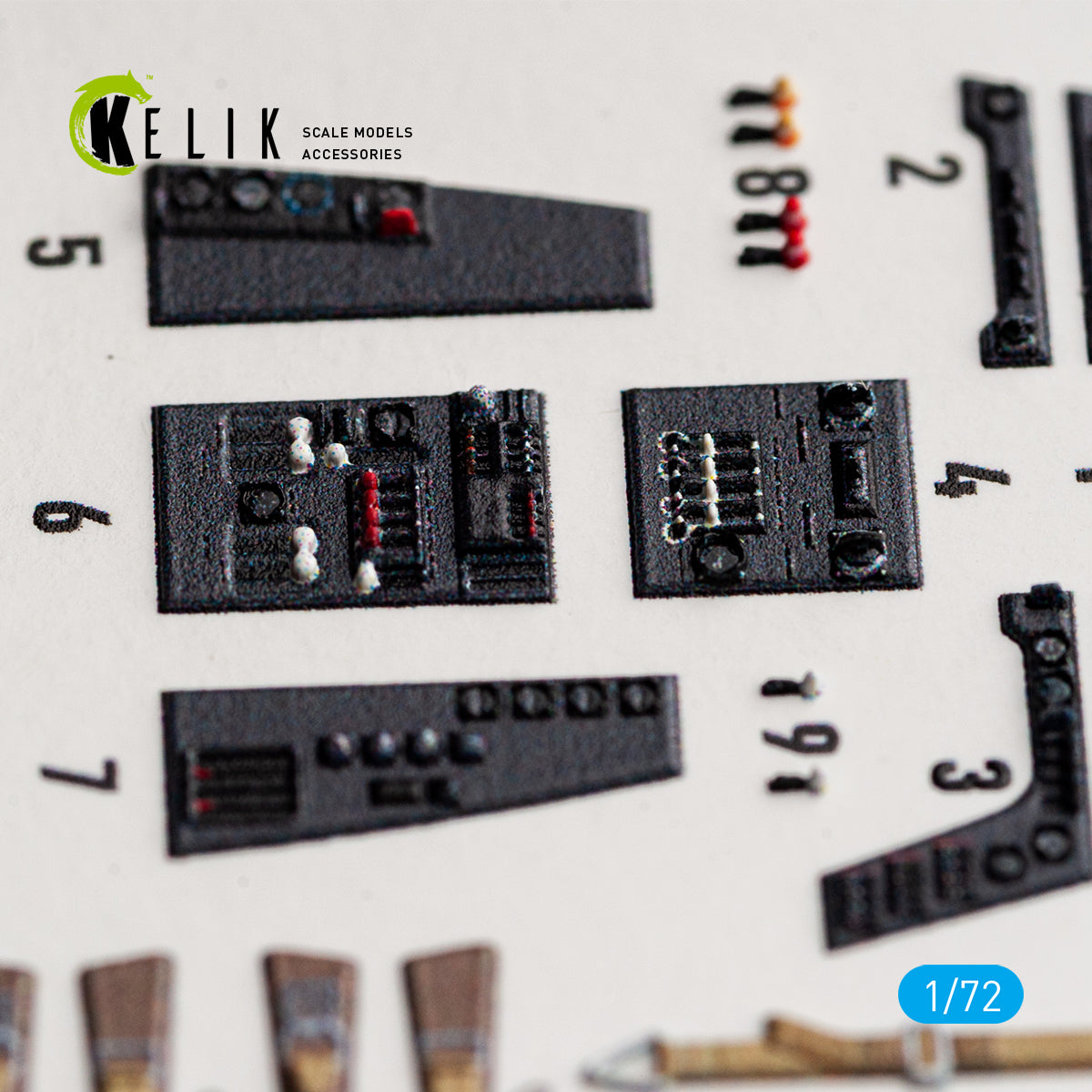 KELIK K72240 FW-200 C-5/C-8 - interior 30 decals for Revell kit 1/72 – Bild 4