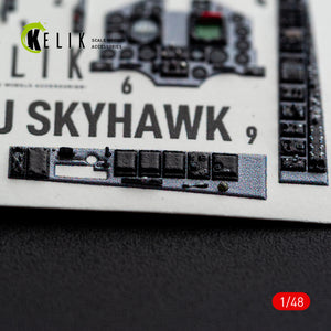 KELIK K48171 TA-4J SKYHAWK - interior 3D decals for Hasegawa kit 1/48 – immagine 5