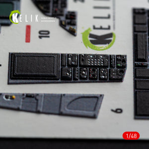 KELIK 48185 F-15E (Late) - interior 3D decals for Hasegawa kit 1/48 – imagen 9