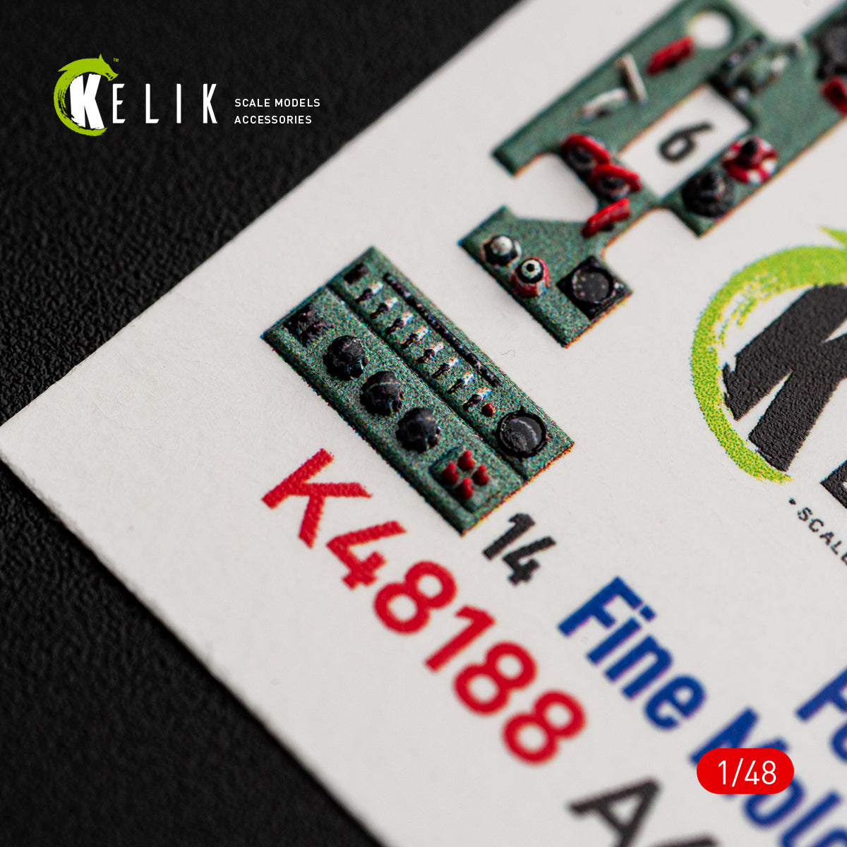 KELIK K48188 A6M5a - interior 3D decals for Fine Molds kit 1/48 – Bild 7
