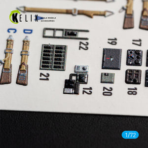 KELIK K72240 FW-200 C-5/C-8 - interior 30 decals for Revell kit 1/72 – Bild 7