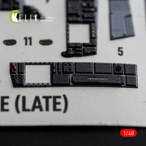 KELIK 48185 F-15E (Late) - interior 3D decals for Hasegawa kit 1/48 – imagen 11