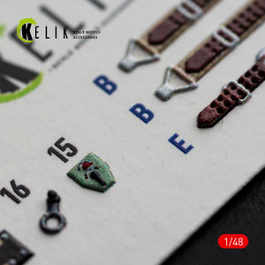 KELIk Aichi K48196 D3A2 Val - interior 3D decals for Wingsy Kits kit 1/48 – imagen 8