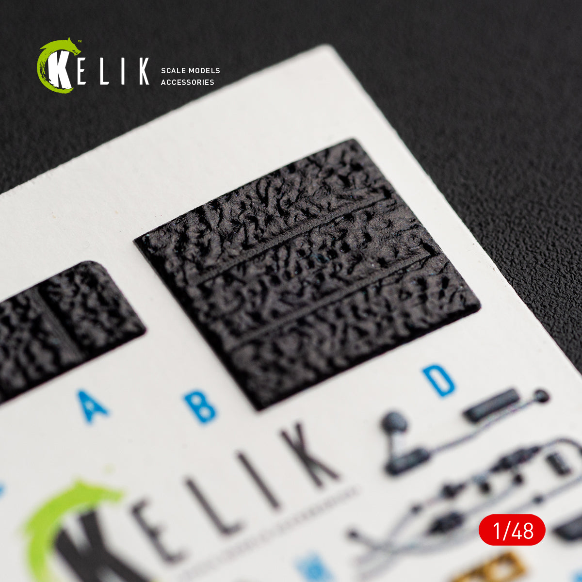 KELIK K48176 F-15C (Late) - interior 3D decals for Hasegawa kit 1/48 – zdjęcie 11