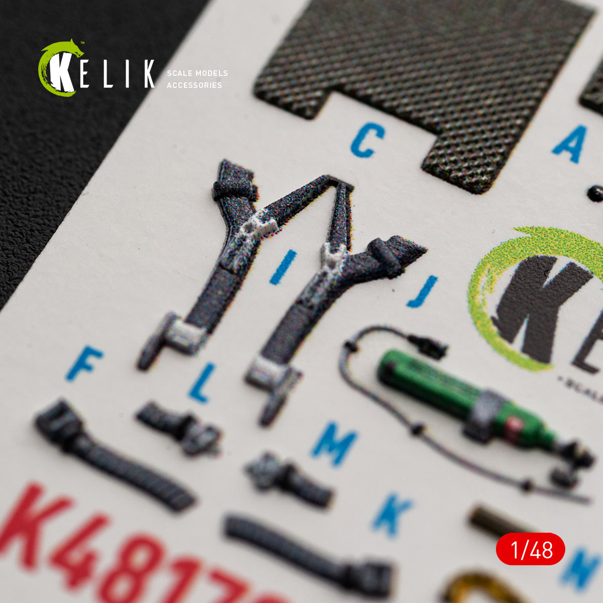 KELIK K48179 F-15A - interior 3D decals for Hasegawa kit 1/48 – immagine 13
